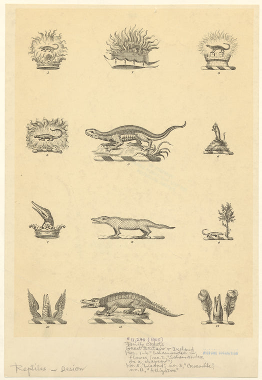 Family crests, Great Britain & Ireland