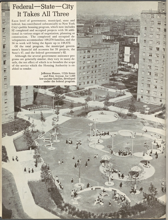 Jefferson Houses, 112th Street and Fifth Avenue