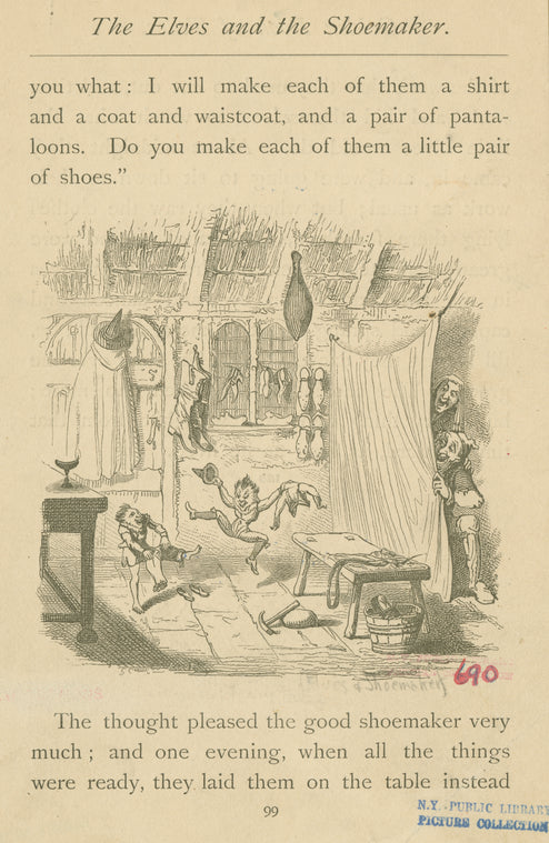 The elves and the shoemaker.