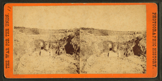 Mortar battery in Ft. McAllister, Savannah, Ga.