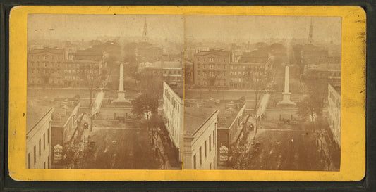 Bird's eye view of Bull Street.