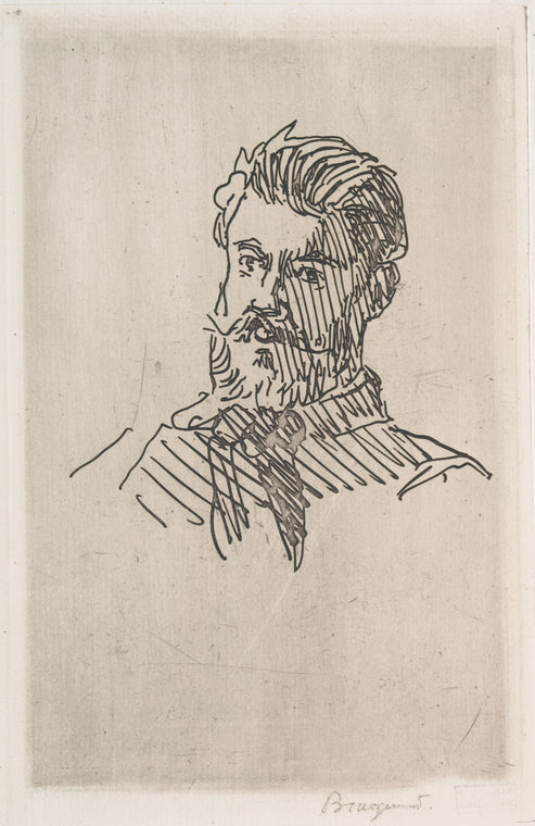Portrait de M. Félix Bracquemond.
