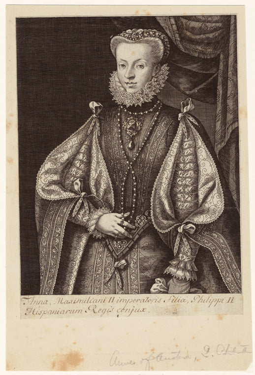 Anna, -- Maximiliani II imperatoris Filla, Philippi II Hispaniarum Regis conjux