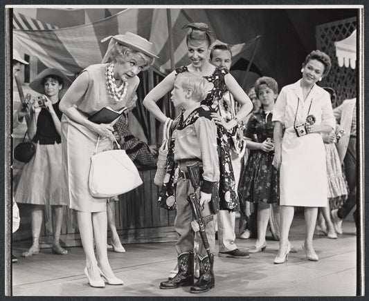 Elaine Stritch and ensemble in the stage production Sail Away