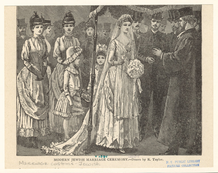 Modern Jewish marriage ceremony
