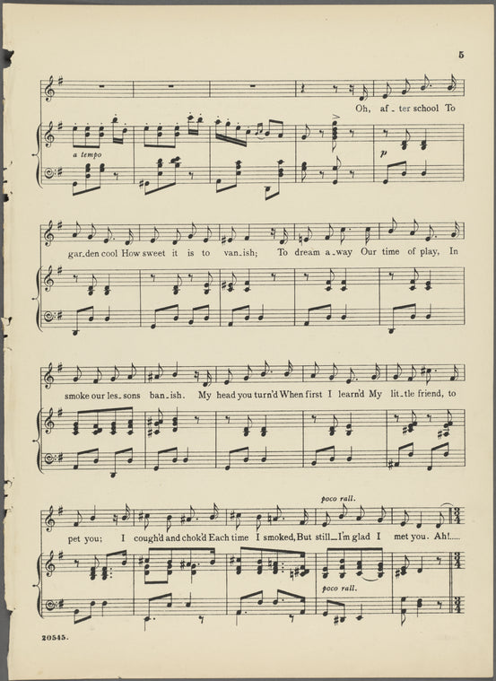 Cigarette song