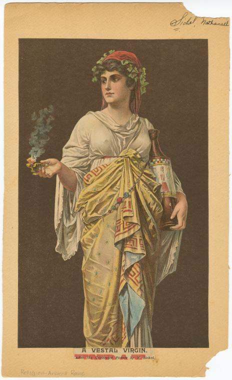 A vestal virgin