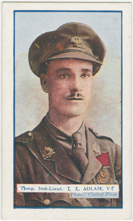 Temp. 2nd Lieut. Tom Edwin Adlam, V.C.