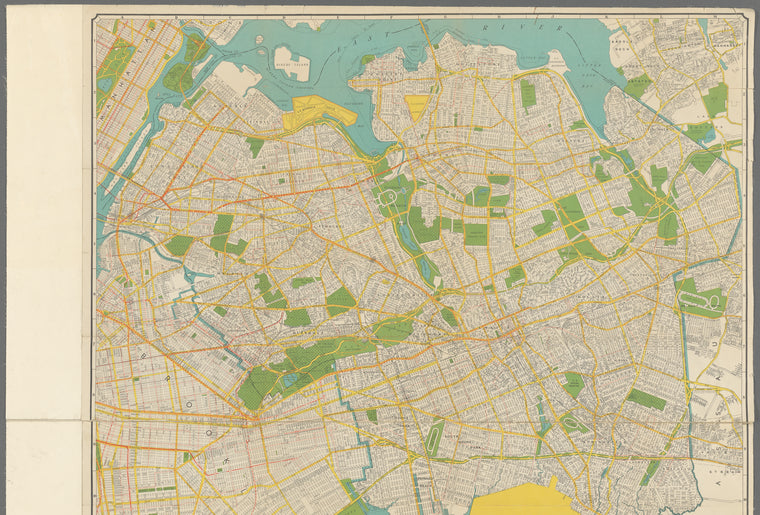 Hagstrom's map of Queens N.Y. City : house number & transit guide