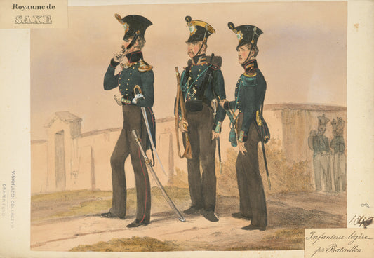 Germany. Saxony. 1840-1850