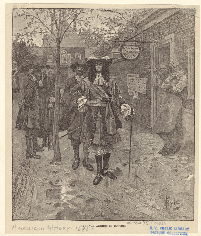 Governor Andros in Boston