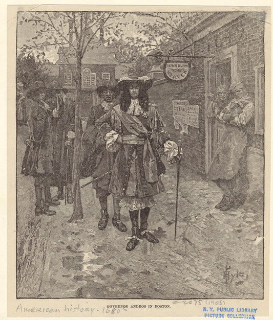 Governor Andros in Boston