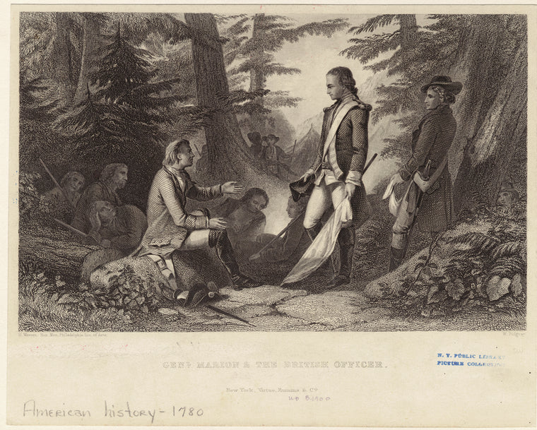 Gen'l Marion & the British officer