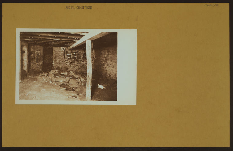 Social conditions - [Tenement conditions - NYC Housing Authority, Slum Clearance program.]