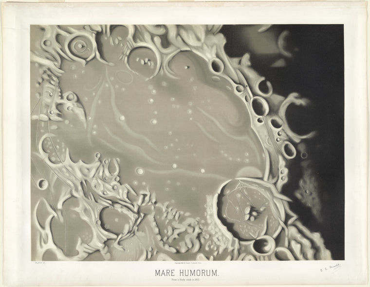 Mare Humorum: From a study made in 1875