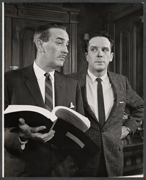 Jeffrey Lynn and John Lasell in the national tour of the stage production Mary, Mary