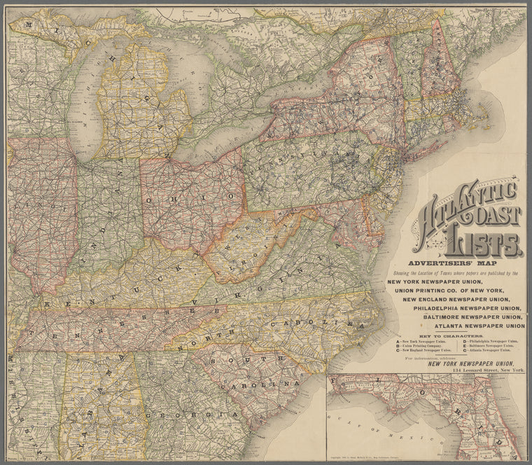 Atlantic coast lists