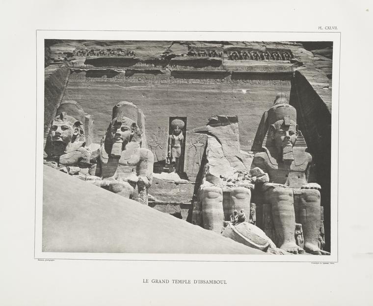 Le grand Temple d'Ibsamboul.