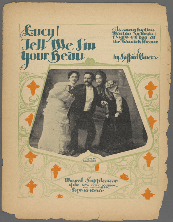 Lucy, tell me I'm your beau