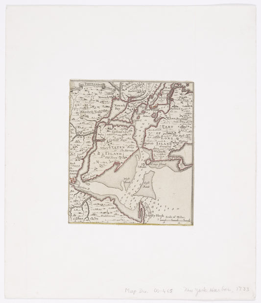 New York and Perthamboy Harbours.