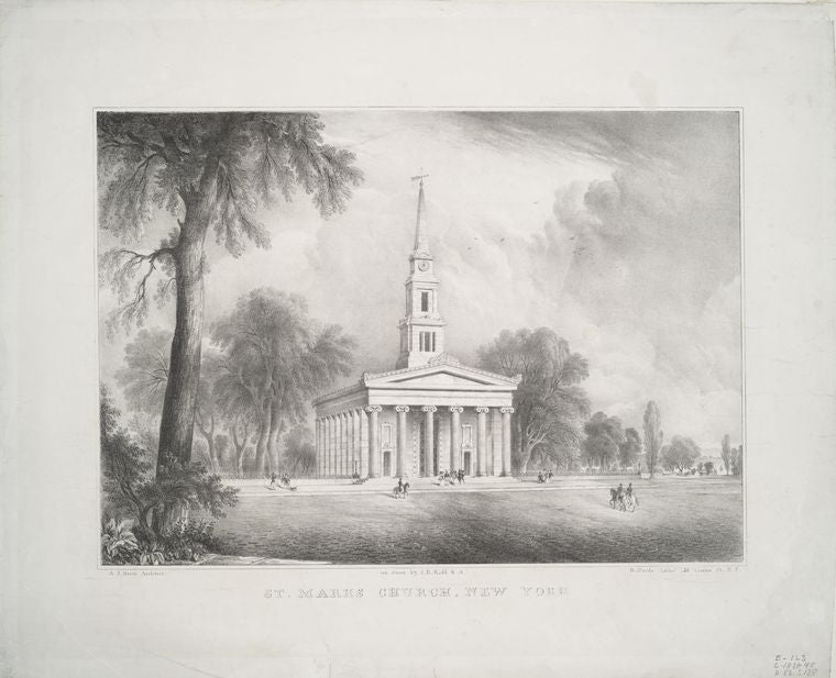 St. Marks Church, New York.