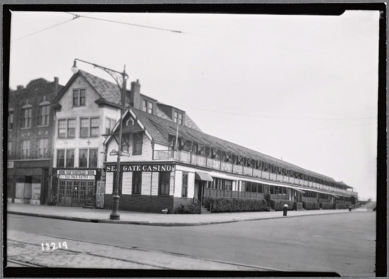 Sea Gate Casino & Kalina's Baths buildings: Surf Av - W. 33rd St., Brooklyn