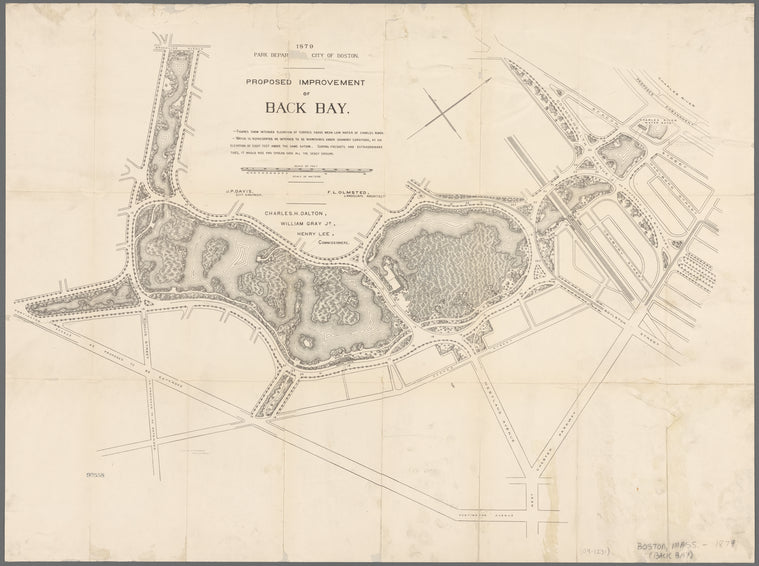 Proposed improvement of Back Bay