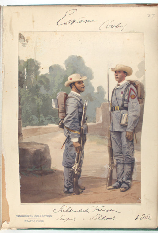 Inlanded? Troupes: Sargento e Soldado. 1862