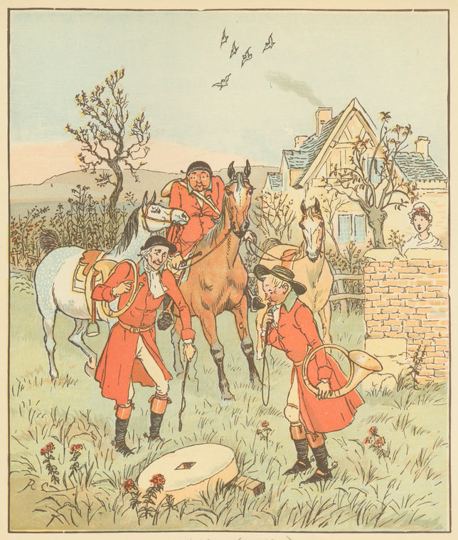 They inspect a millstone.