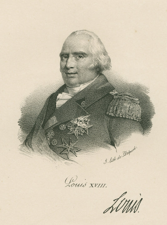 Louis XVIII, King of France.