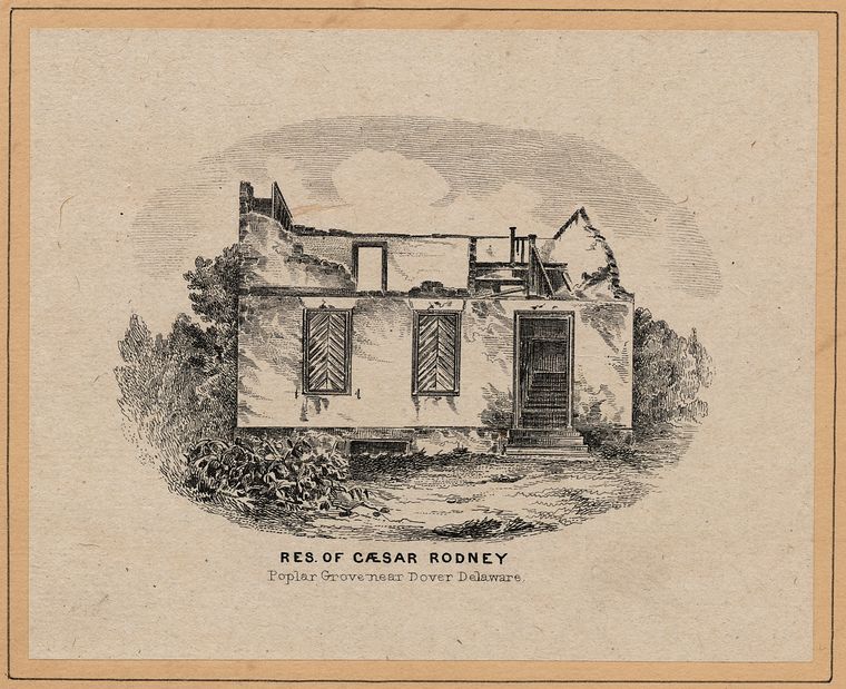 Res. of Caesar Rodney, Poplar Grove, near Dover, Delaware.