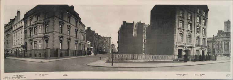 East 82nd St. - No. 1015 Anthony Drexel - East 83rd St. - No. 1020 William Soloman - No. 1027 Geo. C. Clark