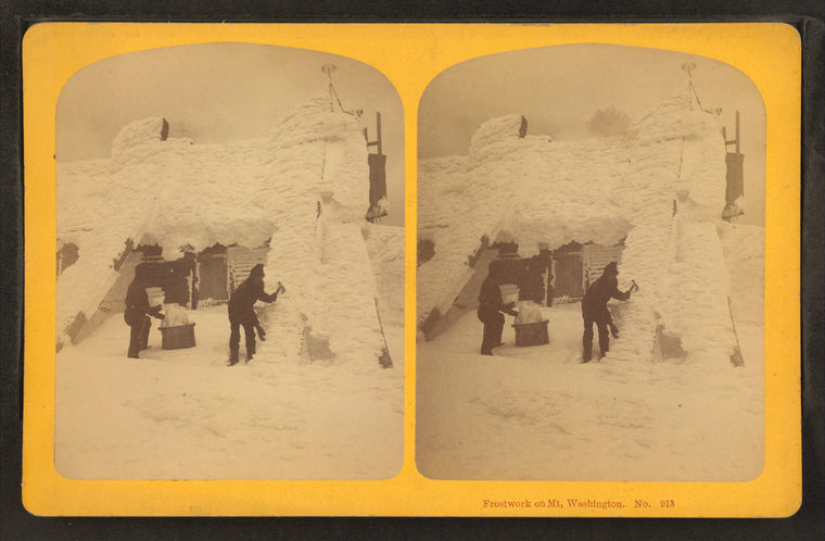 Frost work on Mt. Washington.