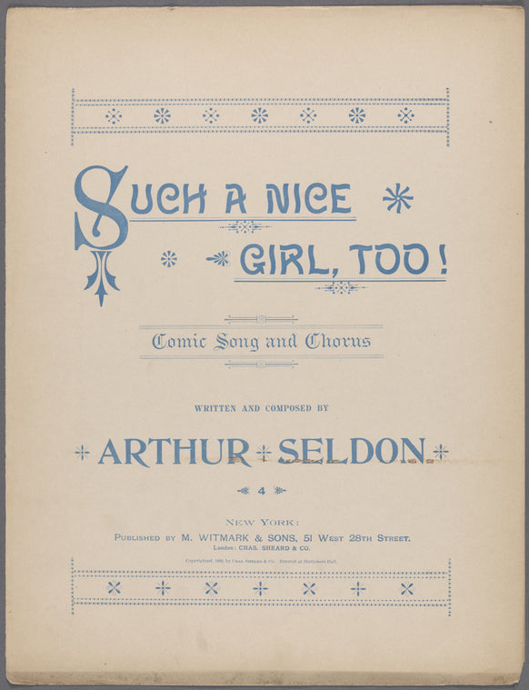 Such a nice girl, too!