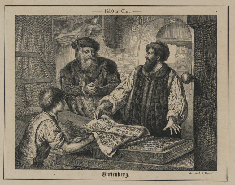 Johann Gutenberg - Portraits