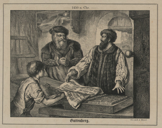 Johann Gutenberg - Portraits