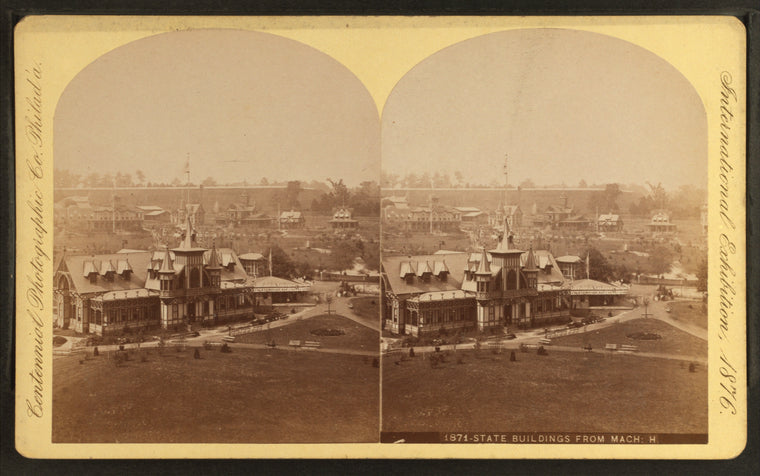 State buildings from Machinery Hall.