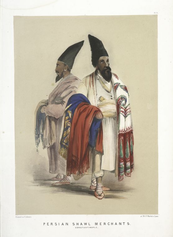 Persian Shawl Merchants, Constantinople