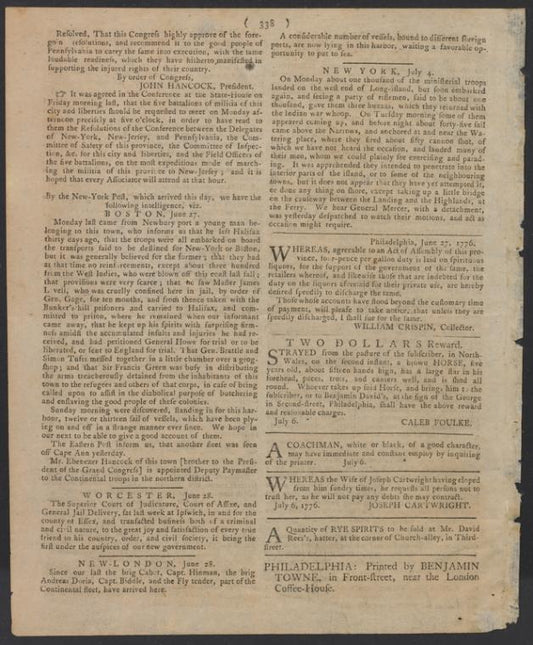 Pennsylvania evening post