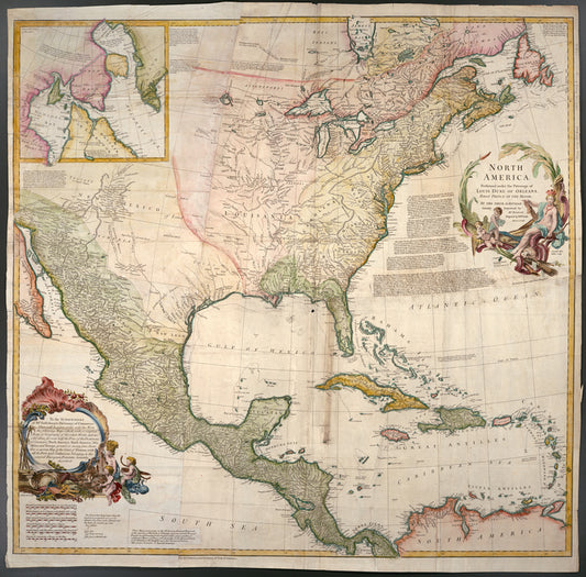 North America performed under the patronage of Louis Duke of Orleans, First Prince of the Blood by the Sieur d'Anville