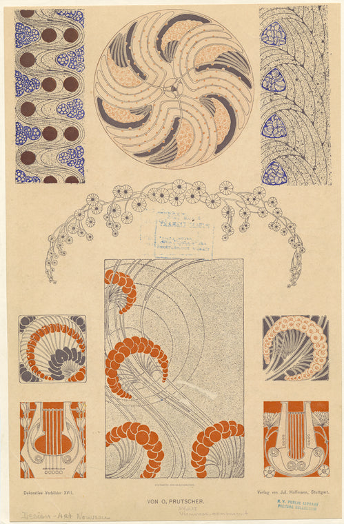 Ornamental design, Vienna, Austria