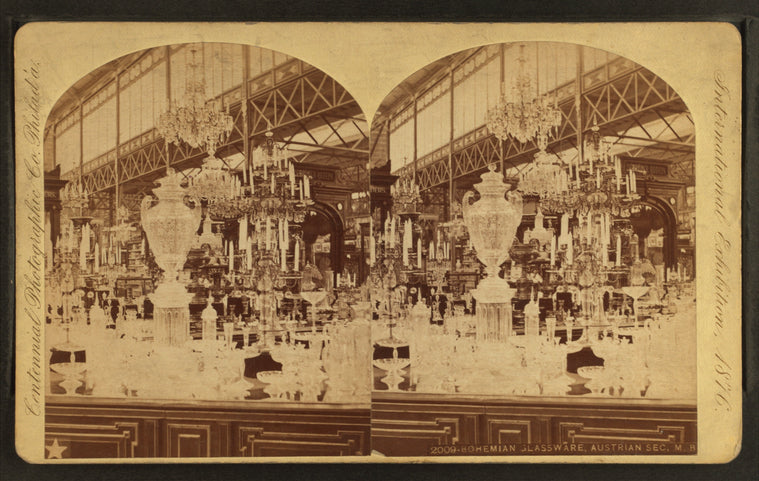 Bohemian glassware, Austrian section.