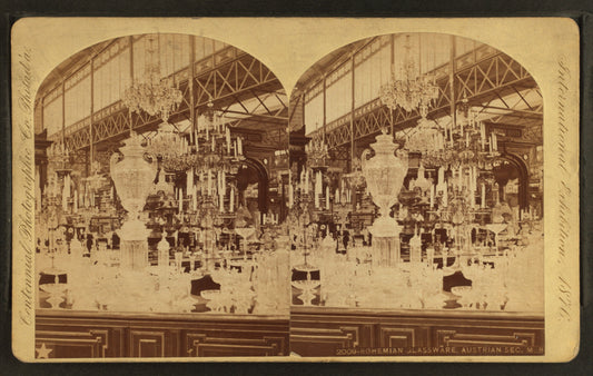 Bohemian glassware, Austrian section.