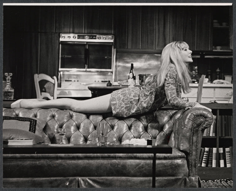 Barbara Ferris in the stage production There's a Girl in My Soup