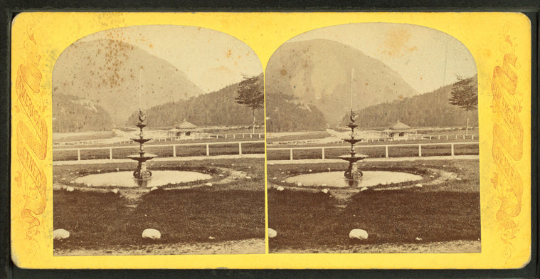 Gates of Crawford Notch from Crawford House.