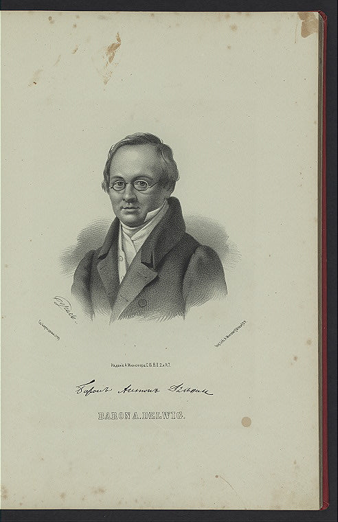 Del'vig, A. A., baron, pisatel'