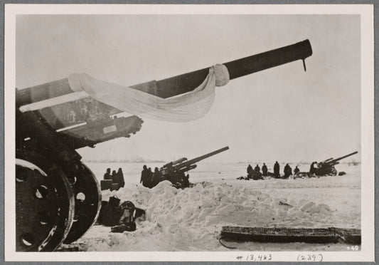 In the East, the difficult defensive battles continued through a February filled with unbelievable hardships.  The enemy were beaten back with heavy casualties.