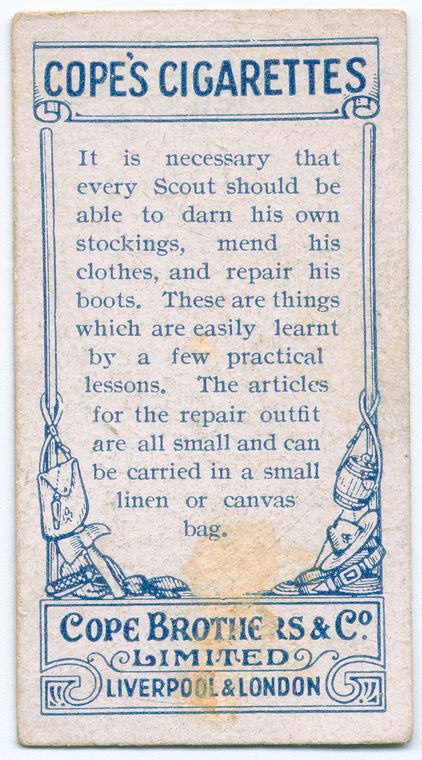 "... darn his own stockings..." [verso only]