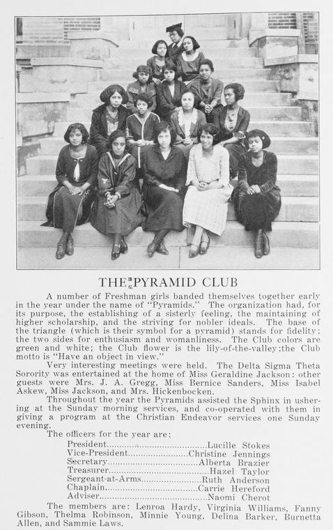The Pyramid Club.