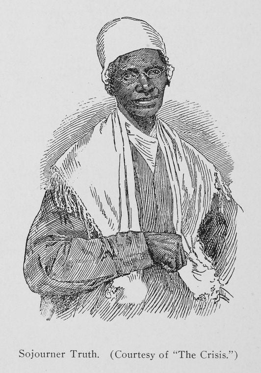 Sojourner Truth; [Courtesy of the "Crisis."]